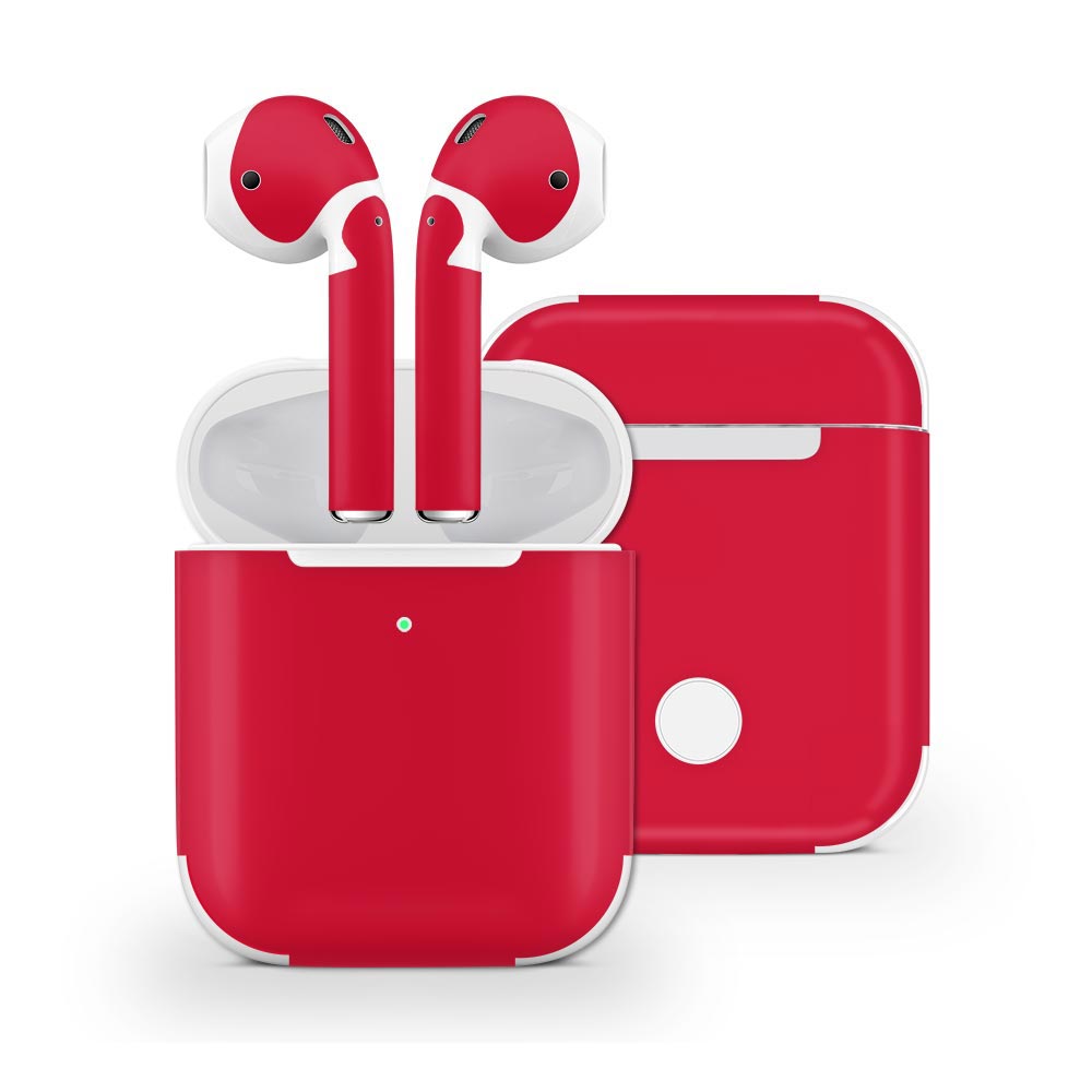 Red Apple Airpods 2 Skin
