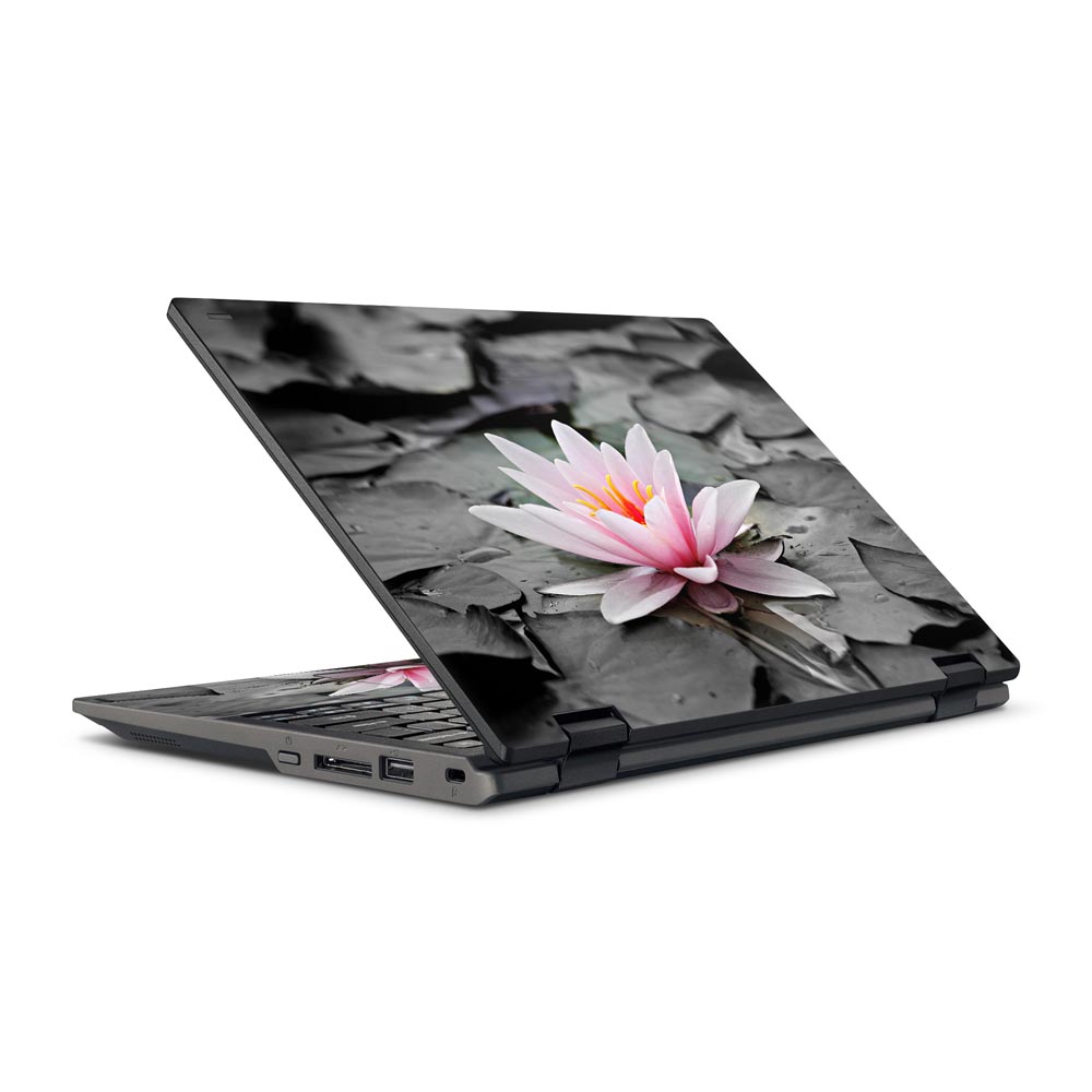 Pink Water Lily Acer Travelmate Spin B118 Skin