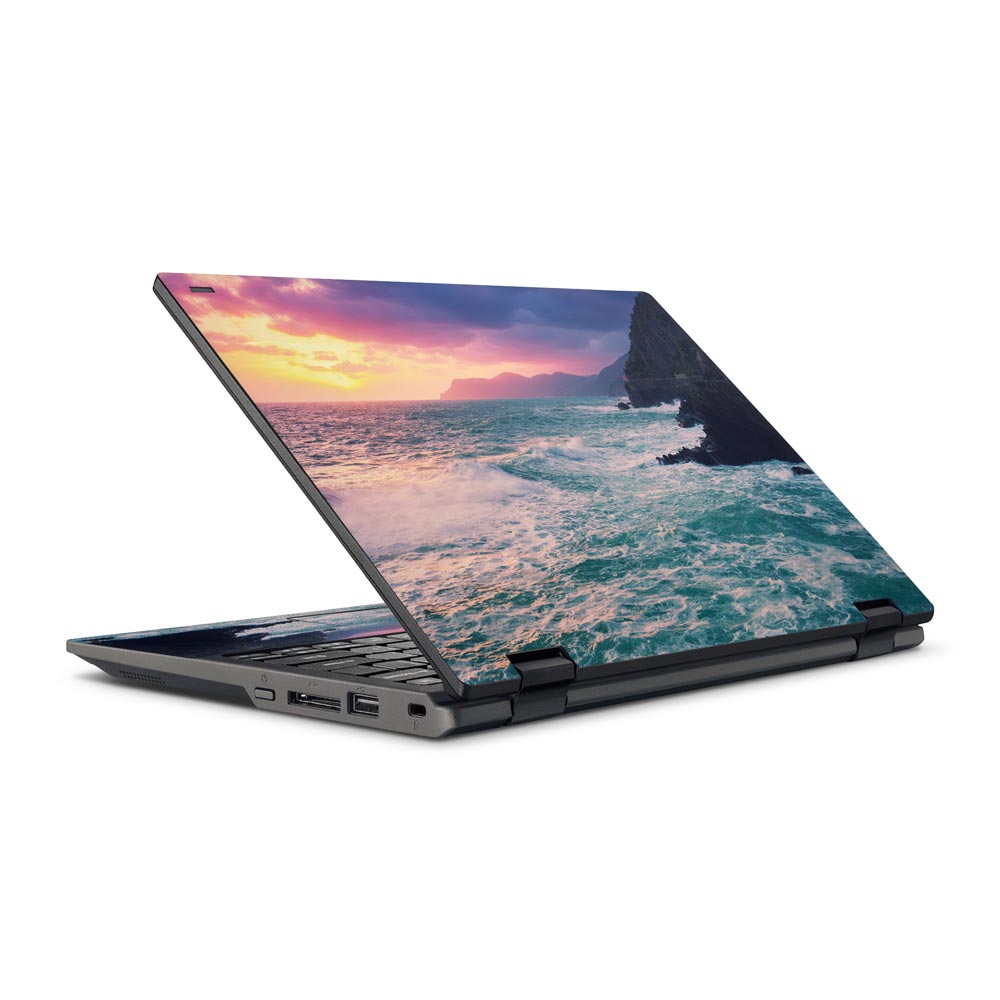 Sunset over Rocks Acer Travelmate Spin B118 Skin