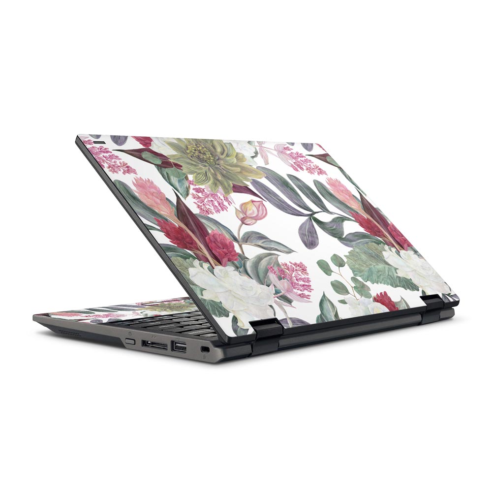 Watercolour Floral Acer Travelmate Spin B118 Skin