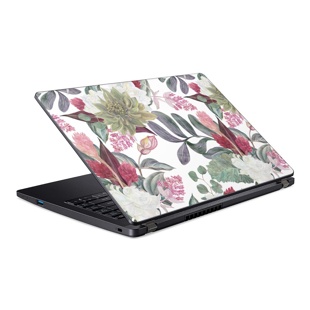 Watercolour Floral Acer Travelmate P2 TMP214 Skin