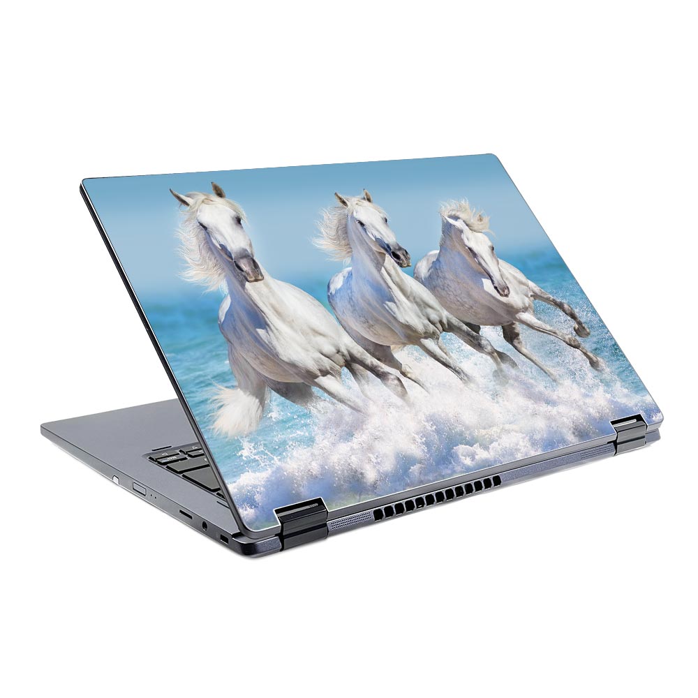 Sea Spray Horses Acer Travelmate Spin P4 TMP414 Skin