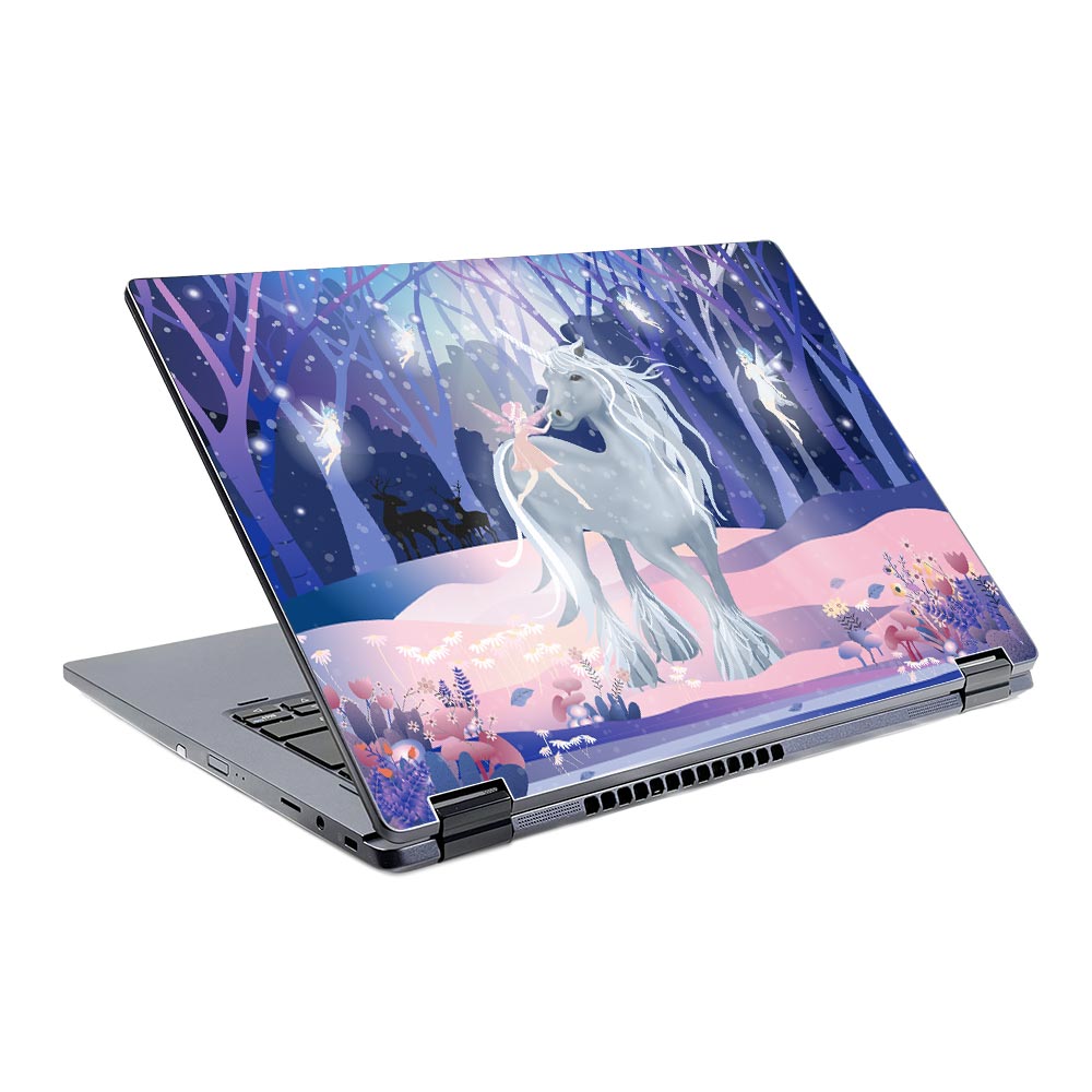 Unicorn Fairies Acer Travelmate Spin P4 TMP414 Skin
