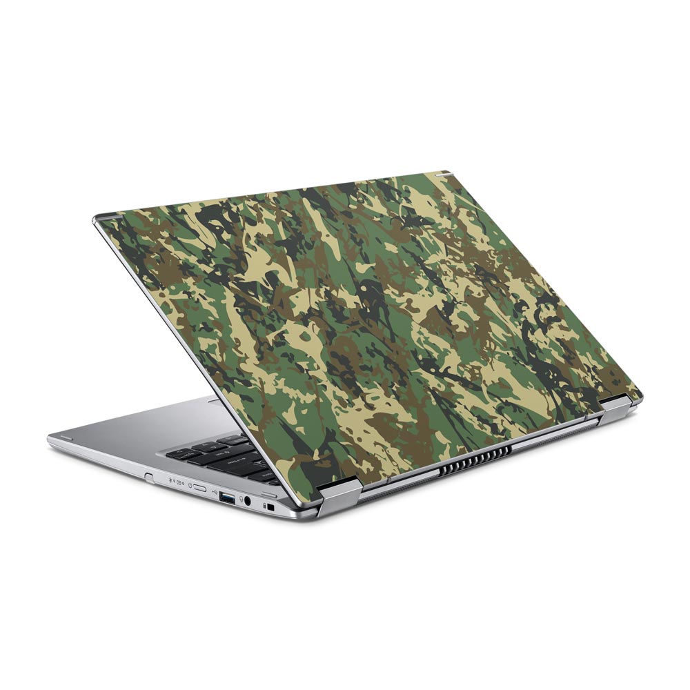 Abstract Military Camo Acer Spin 3 (2020) Skin