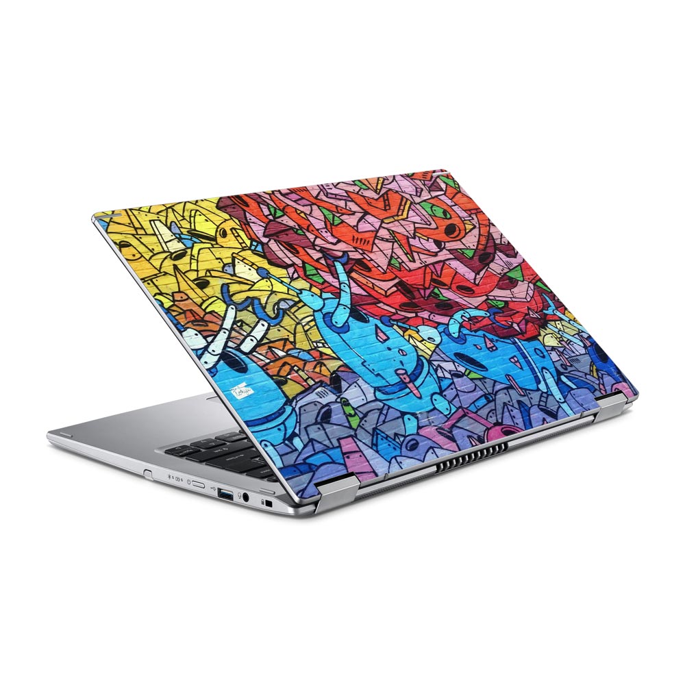 Robot Wall Graffiti Acer Spin 3 (2020) Skin