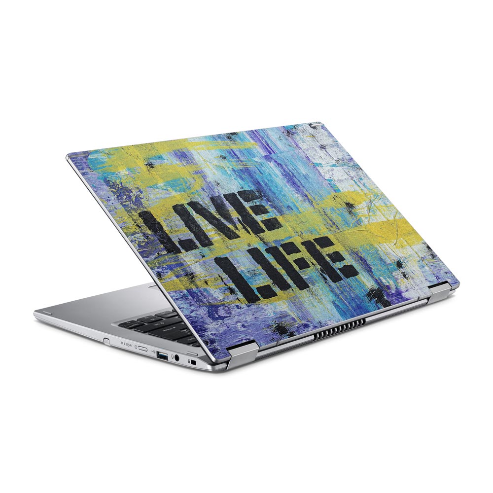 Live Life Acer Spin 3 (2020) Skin