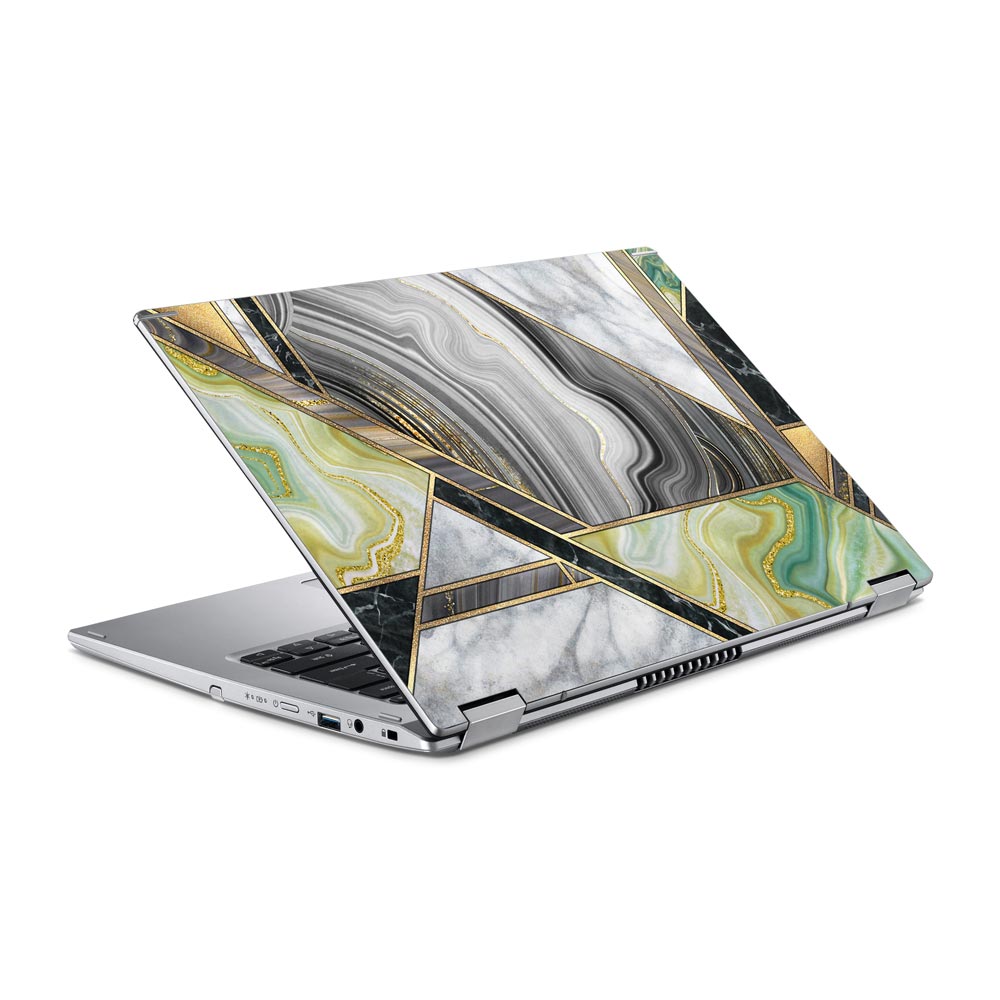 Geometric Lime Marble Acer Spin 3 (2020) Skin