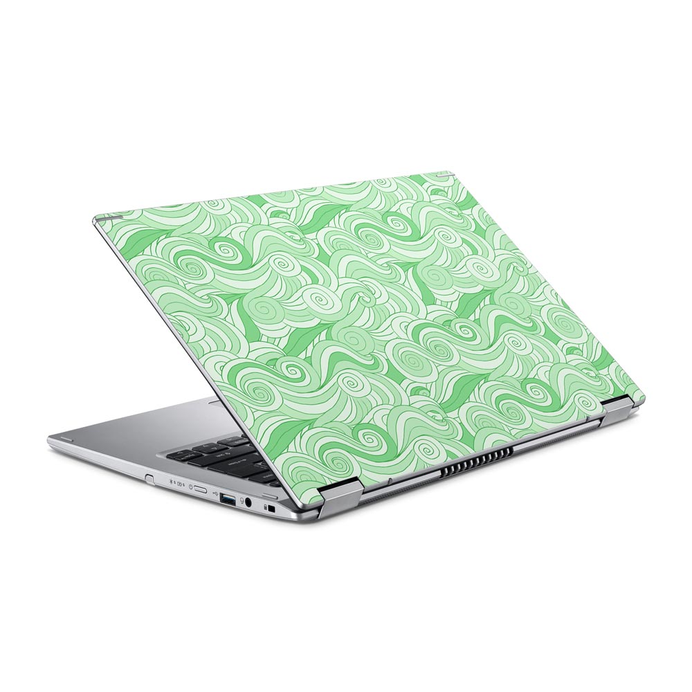 Green Waves Acer Spin 3 (2020) Skin