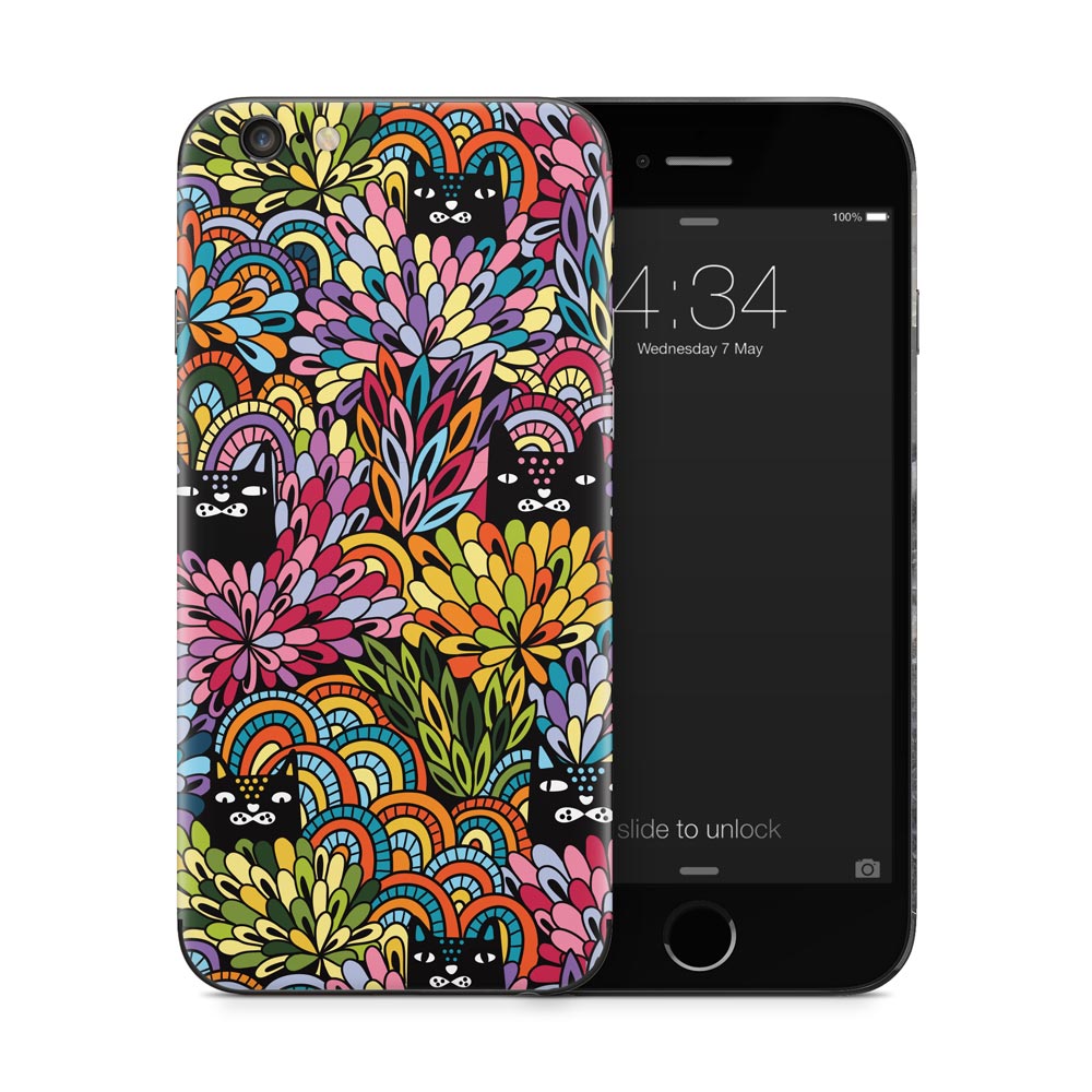 Cat Bush iPhone 6/6S Skin