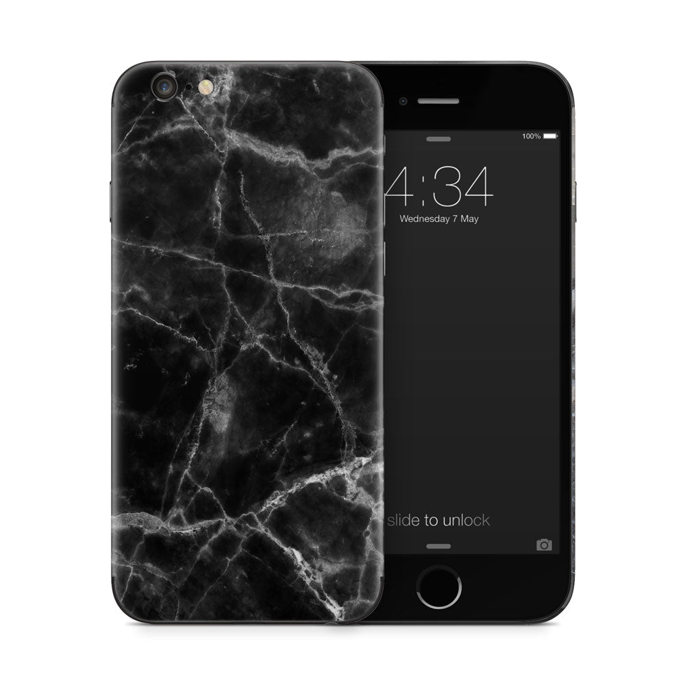 Black Marble iPhone 6/6S Skin