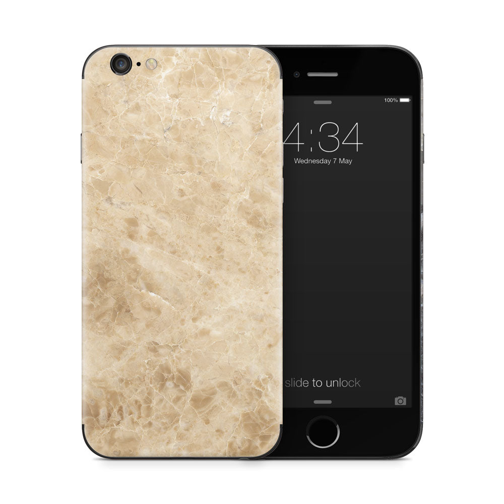 Creme Emperador Marble iPhone 6/6S Skin