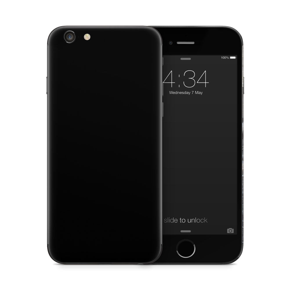 Black iPhone 6/6S Skin