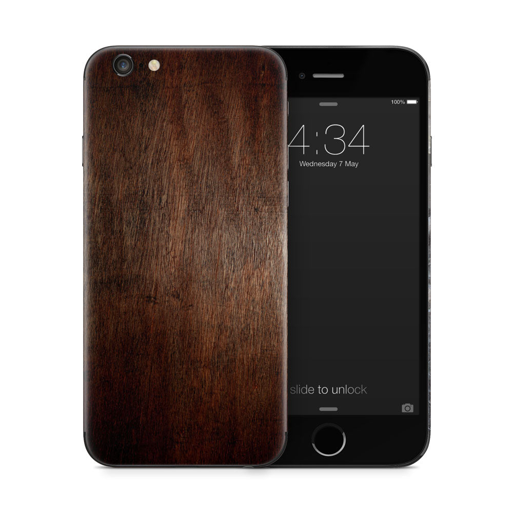 Brown Timber iPhone 6/6S Skin