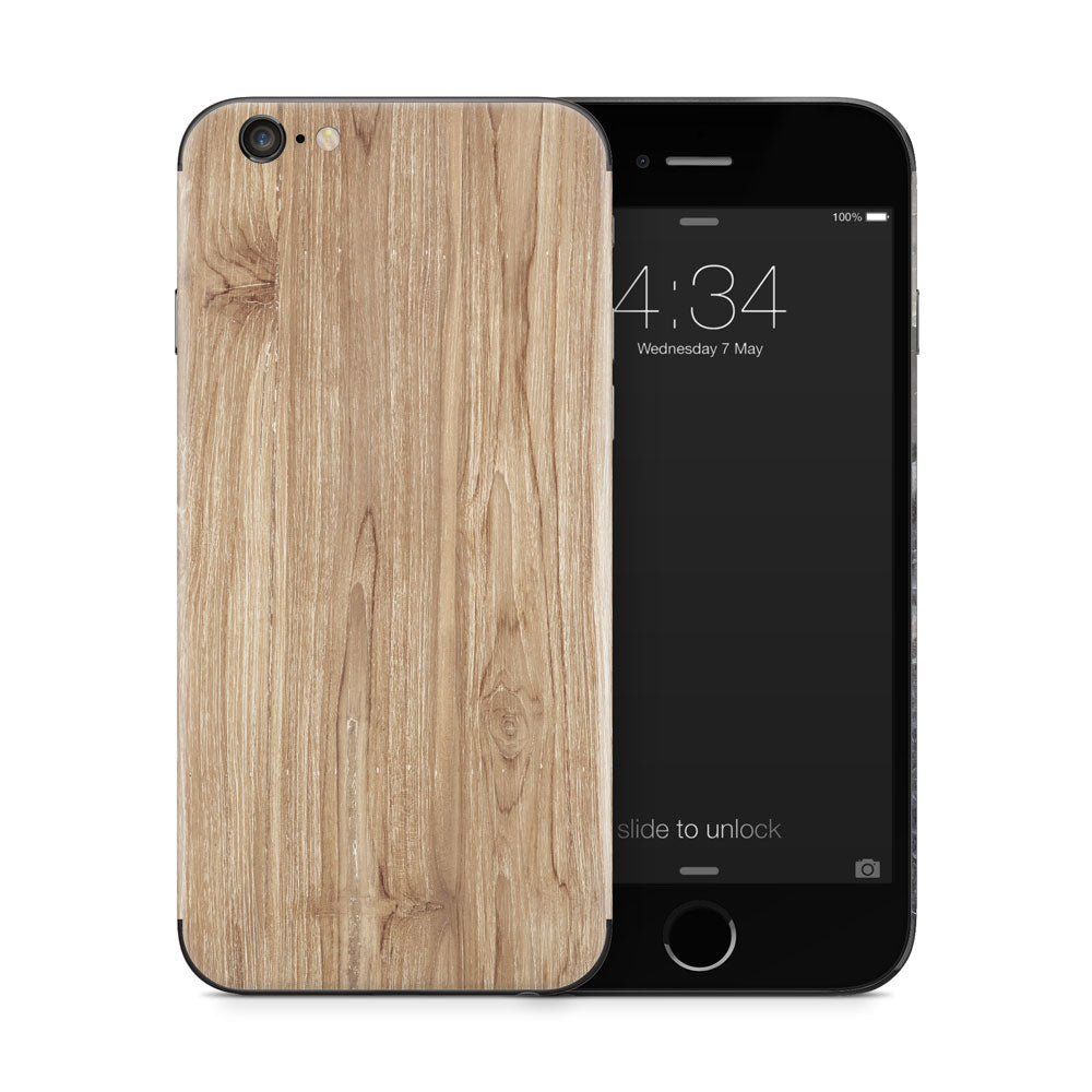 Beech Wood iPhone 6/6S Skin
