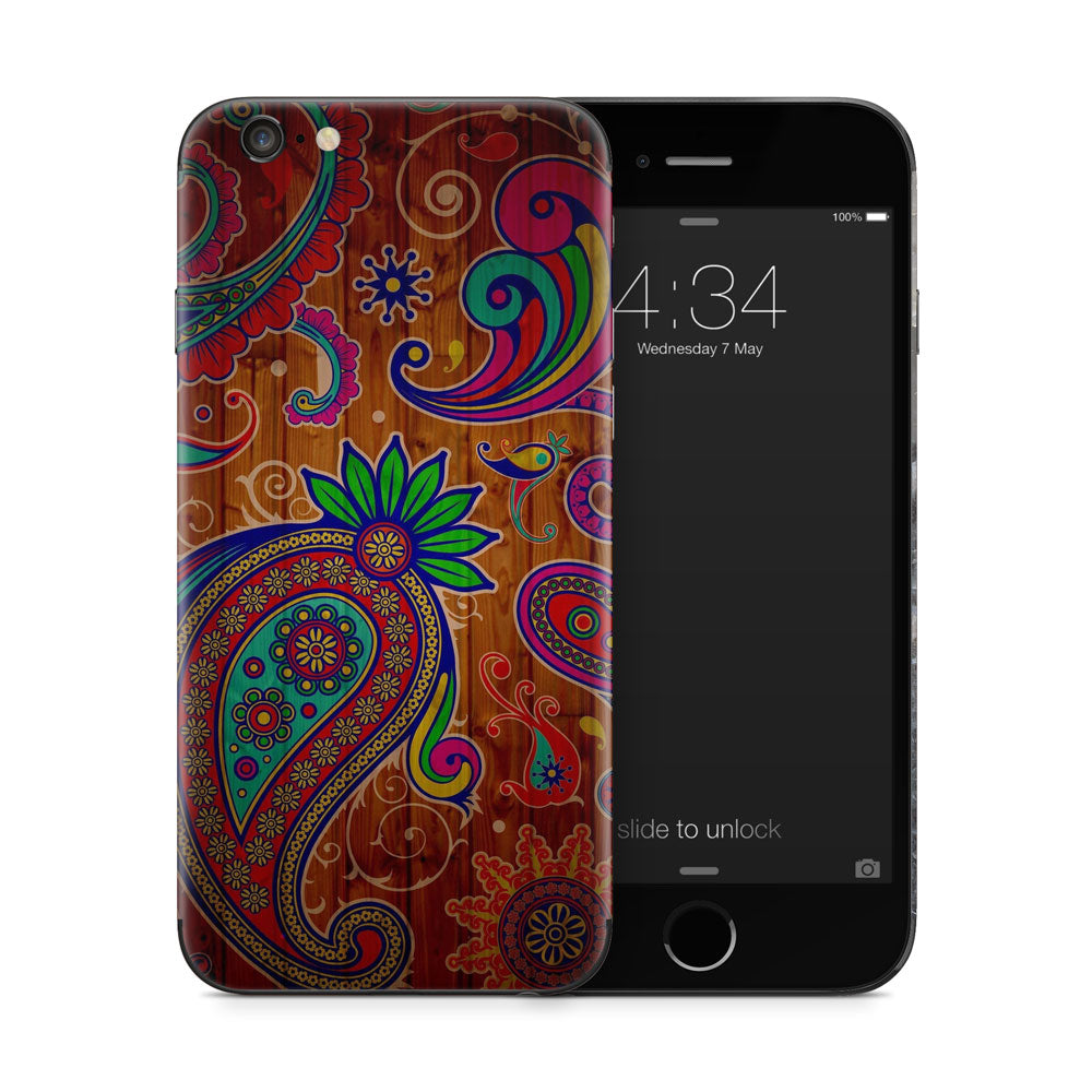 Floral Paisley iPhone 6/6S Skin