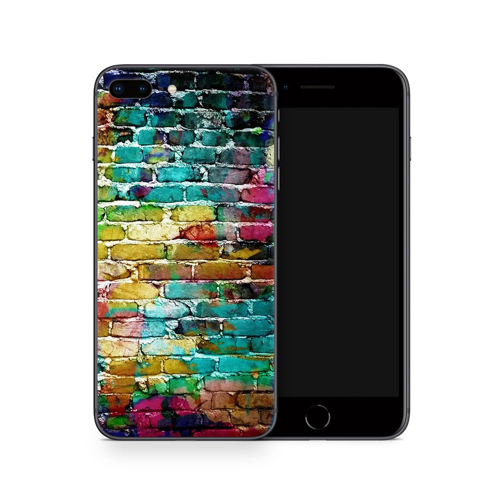 Painted Brick iPhone 7/8 Plus Skin
