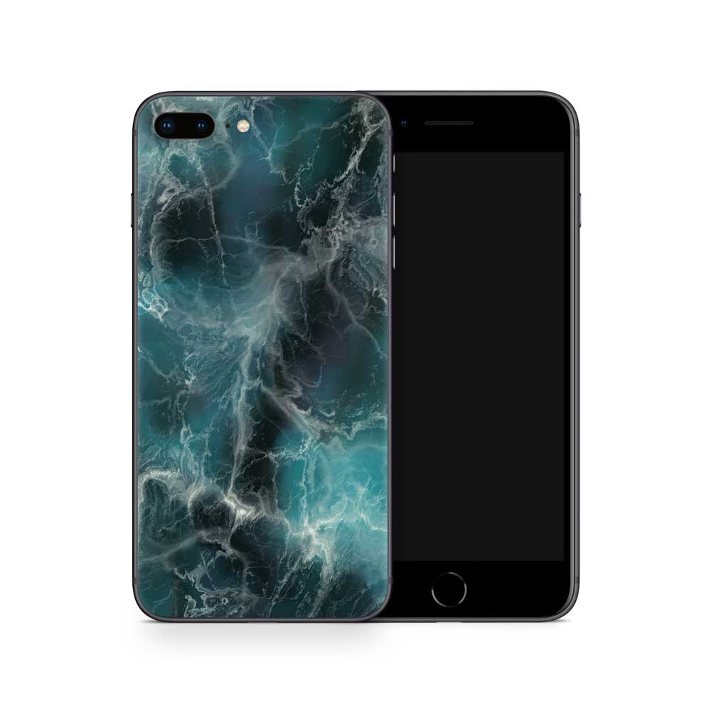 Blue Ocean Marble iPhone 7/8 Plus Skin