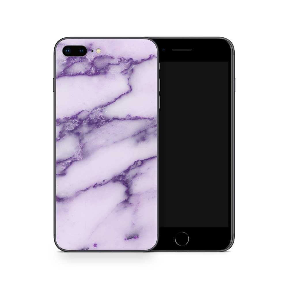 Purple Marble iPhone 7/8 Plus Skin