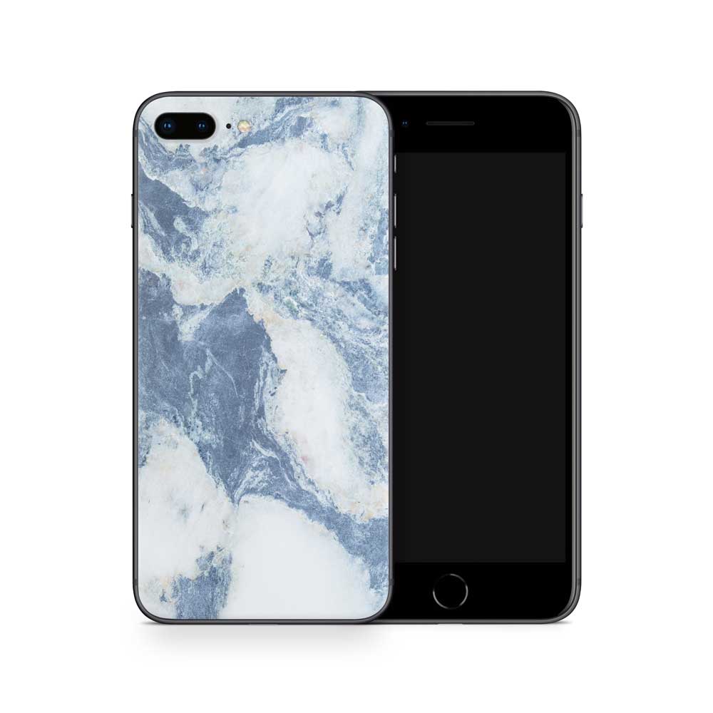 Slate Blue Marble iPhone 7/8 Plus Skin