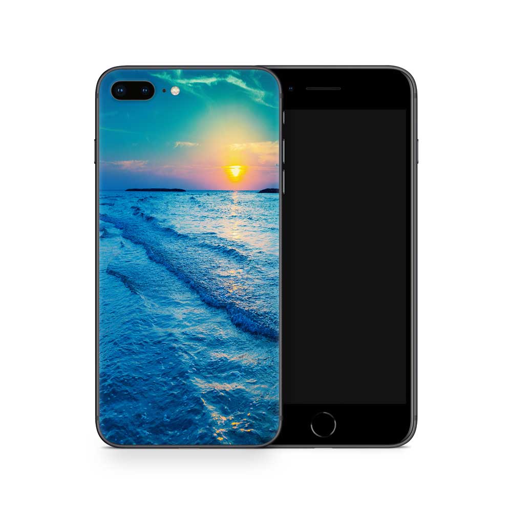 Paradise Blue iPhone 7/8 Plus Skin
