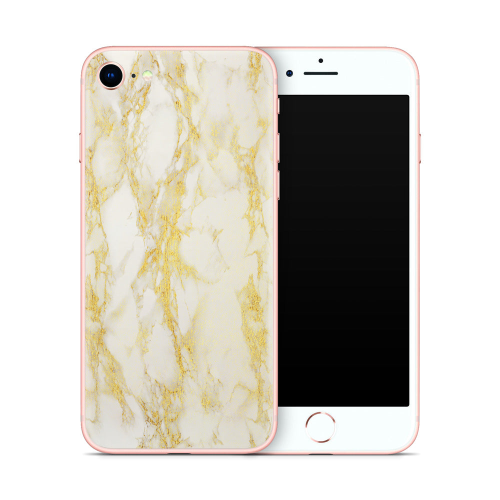 Gold Marble iPhone 7/8 Skin