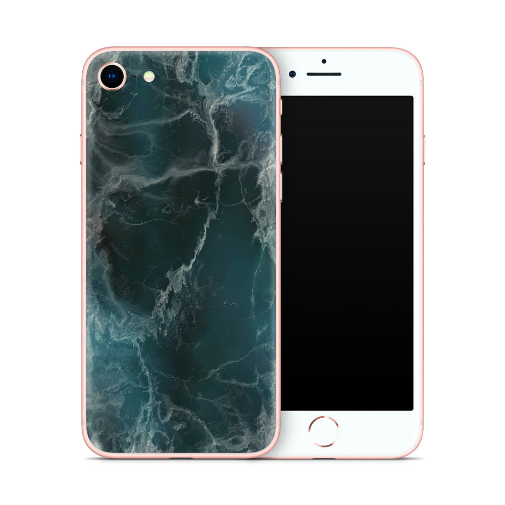 Blue Ocean Marble iPhone 7/8 Skin