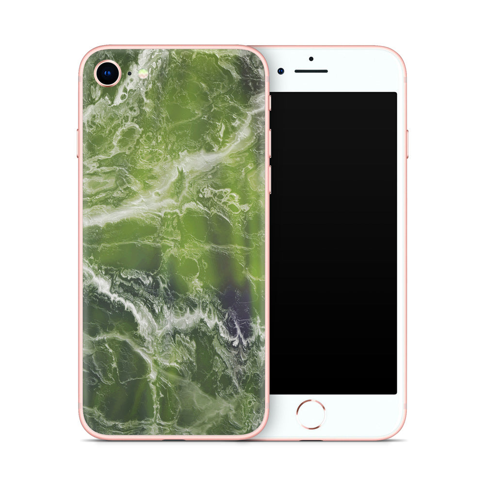 Green Ocean Marble iPhone 7/8 Skin