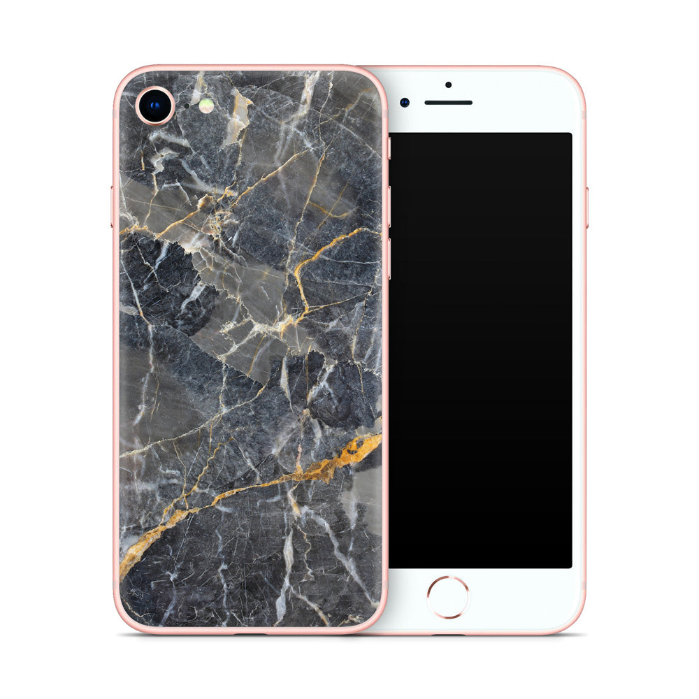 Slate Gold Marble iPhone 7/8 Skin