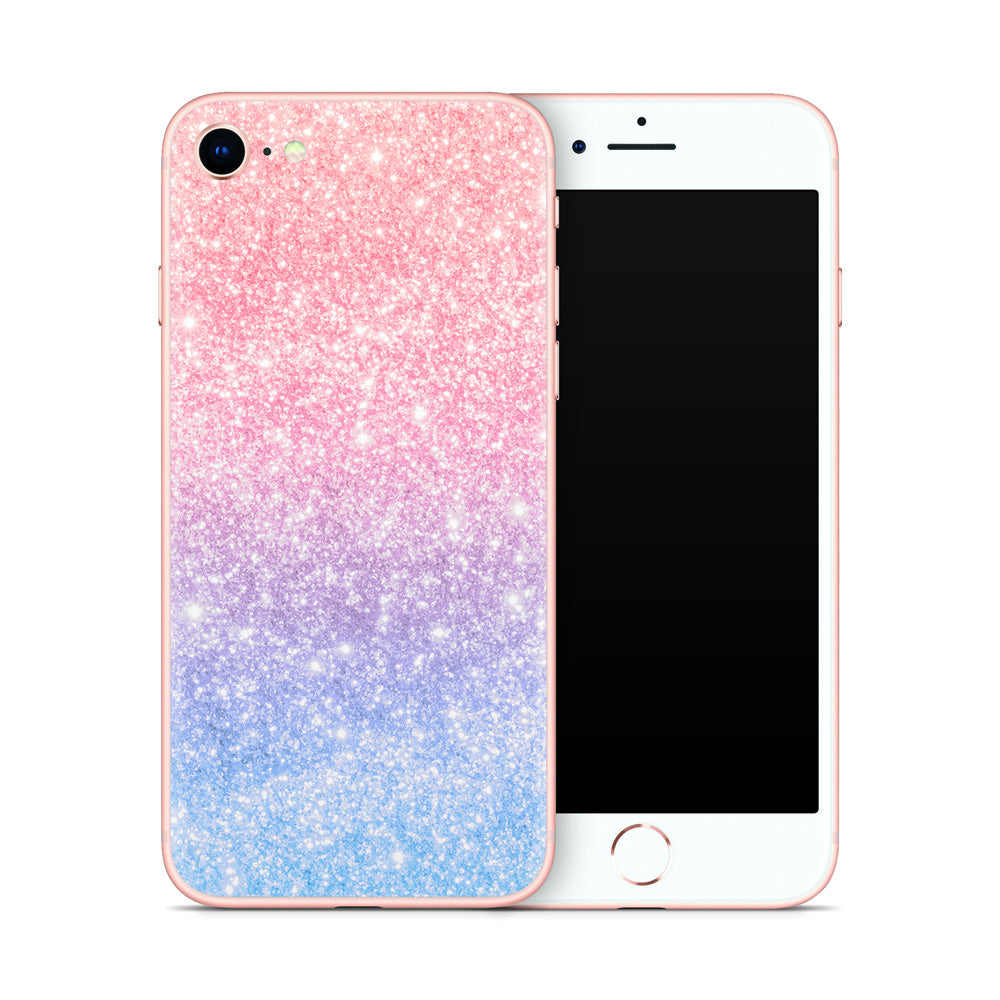 Ombre Pink to Blue iPhone 7/8 Skin