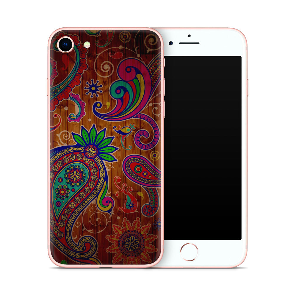 Floral Paisley iPhone 7/8 Skin