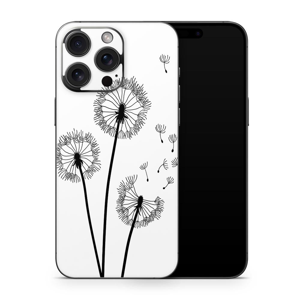 Dandelion Breeze iPhone 15 Skin