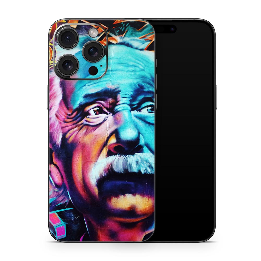 Einstein iPhone 15 Skin