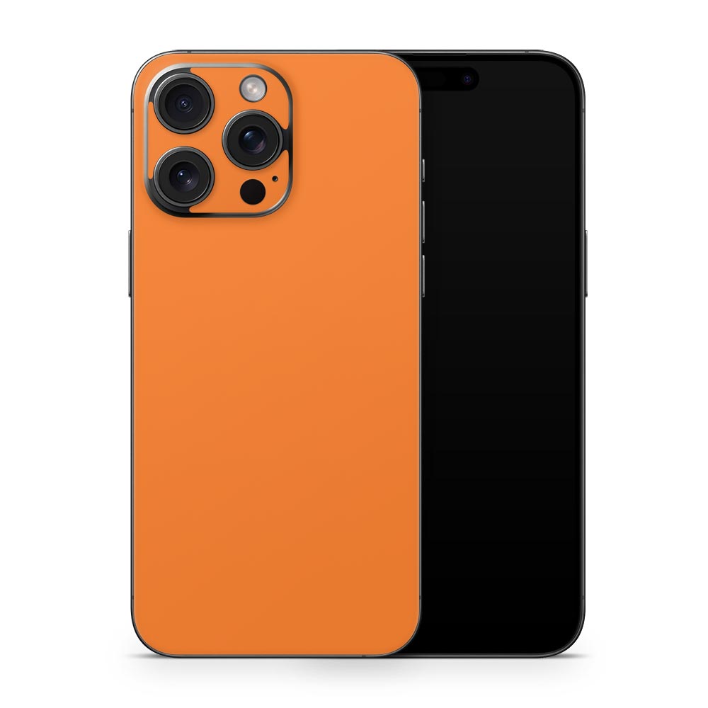Orange iPhone 15 Skin
