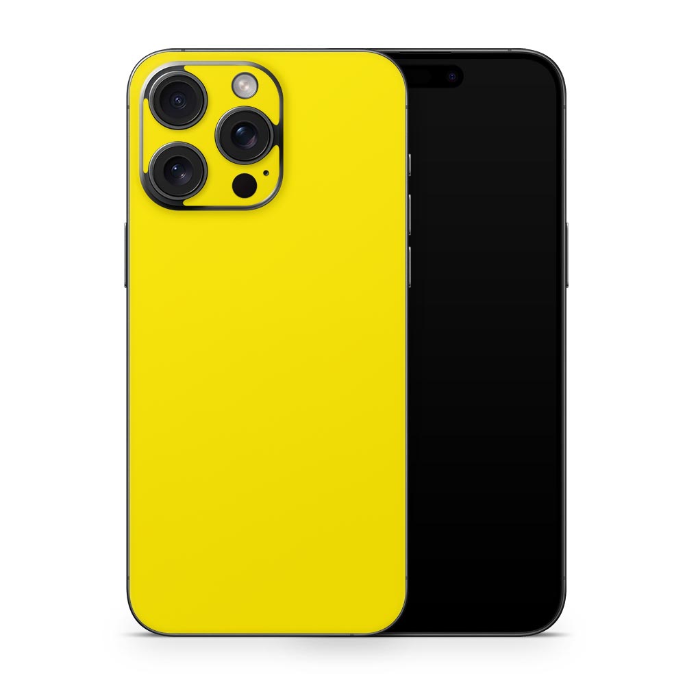 Yellow iPhone 15 Skin