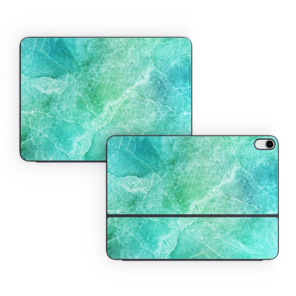 Aqua Marble iPad Pro (2018) Smart Keyboard Folio Skin