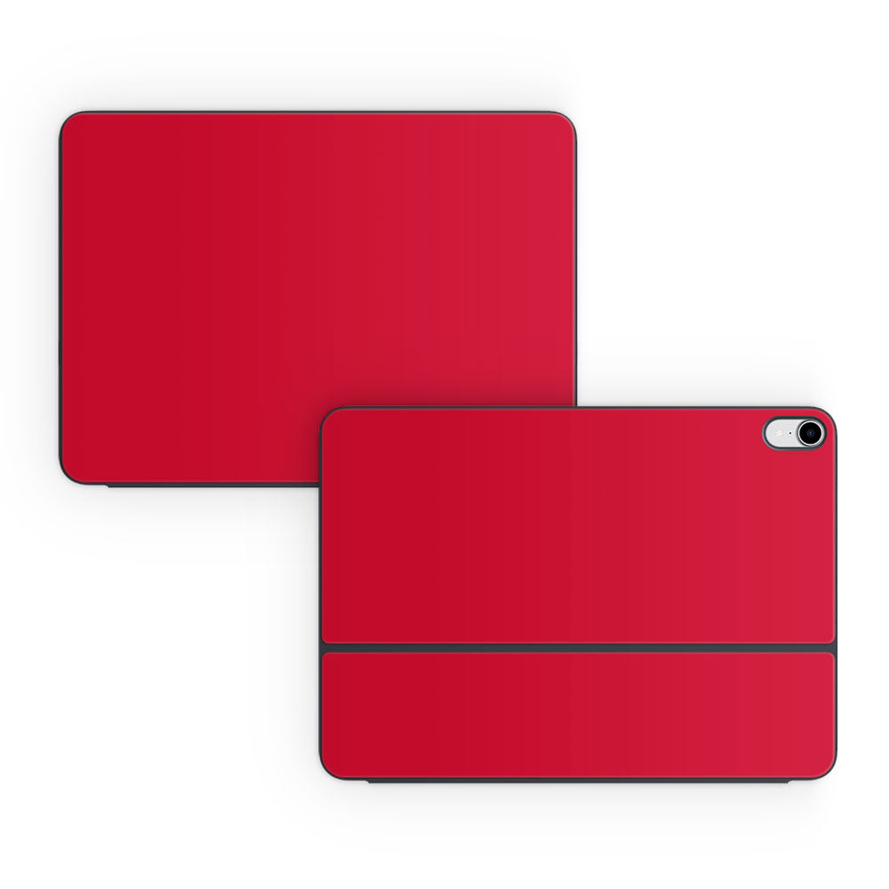 Red iPad Pro (2018) Smart Keyboard Folio Skin