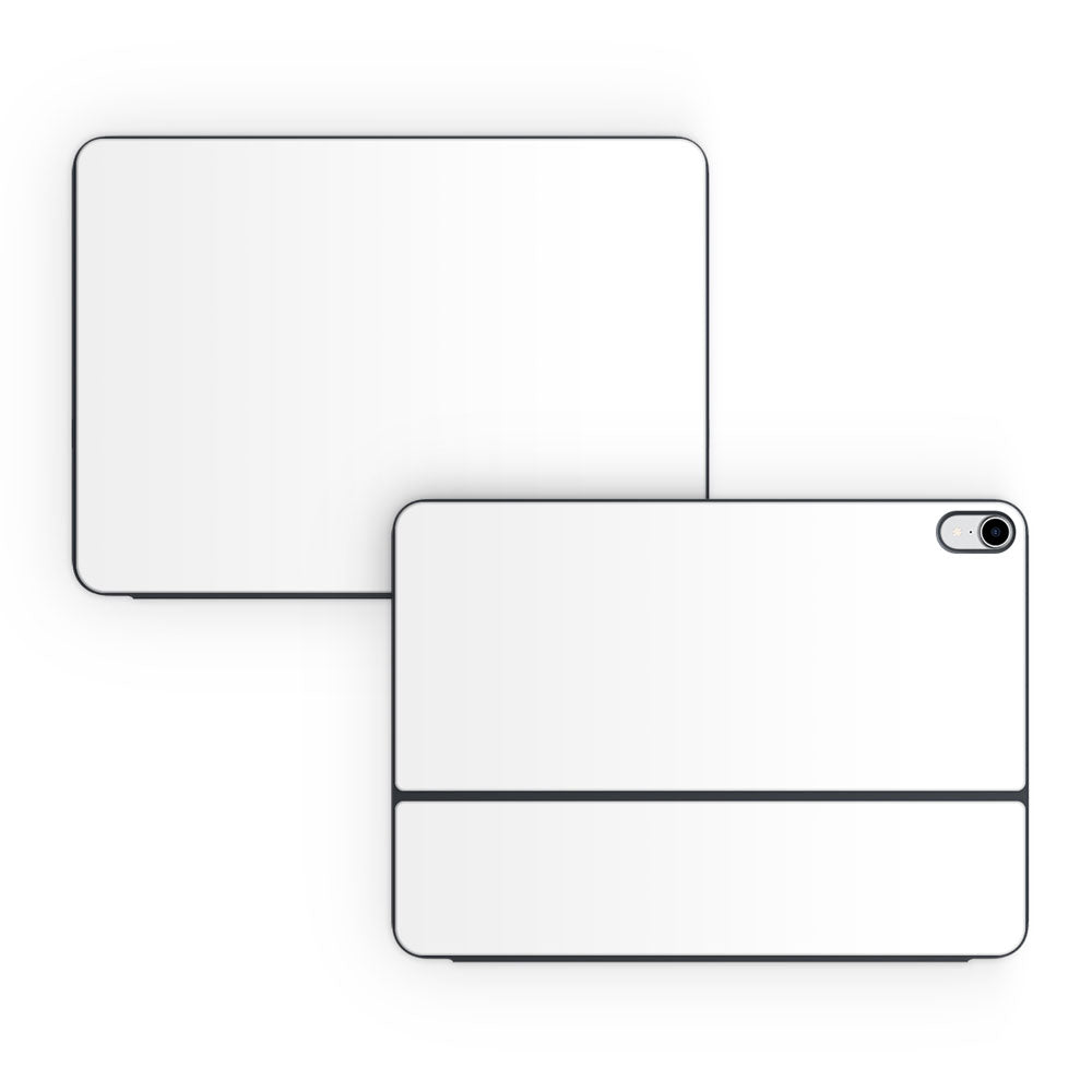 White iPad Pro (2018) Smart Keyboard Folio Skin