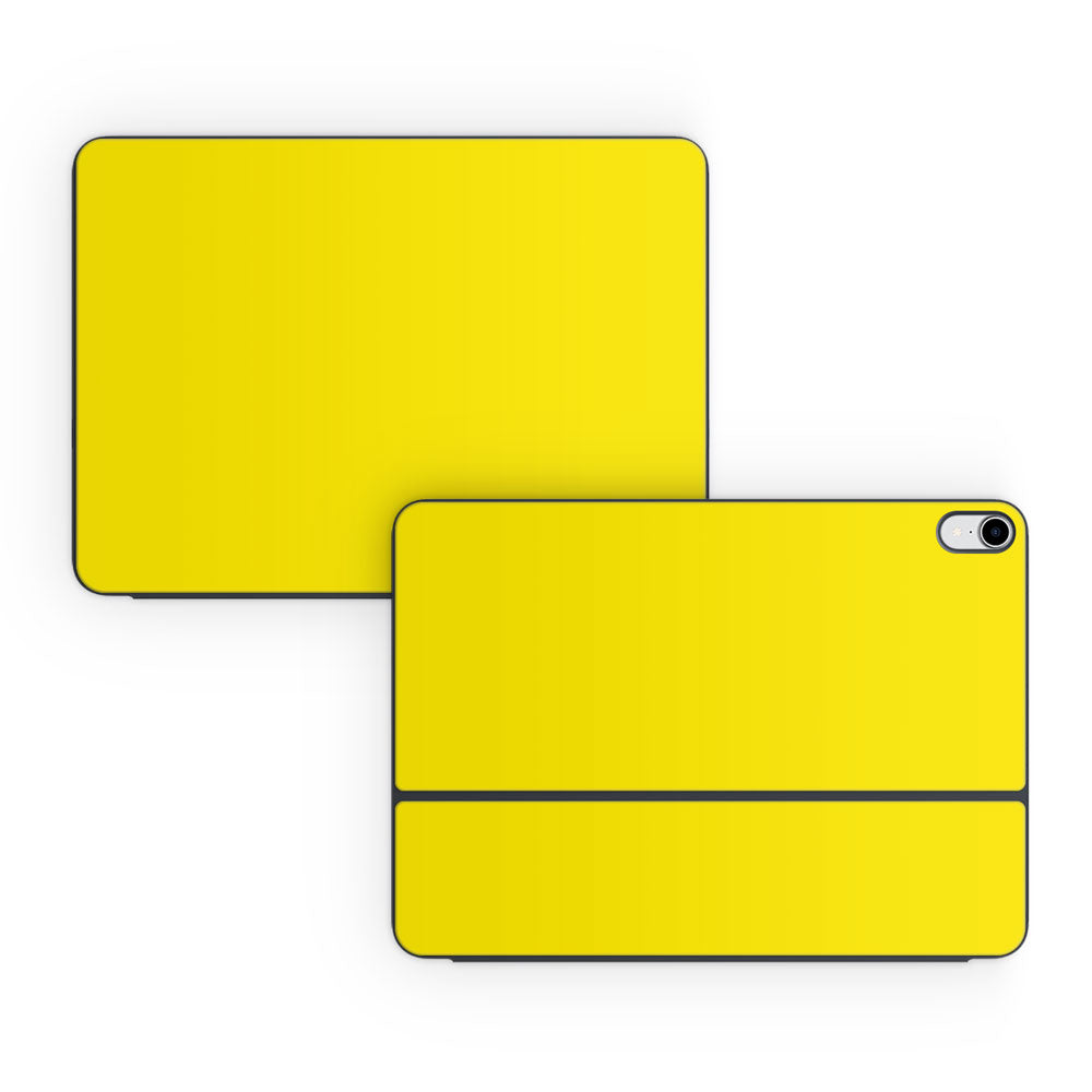Yellow iPad Pro (2018) Smart Keyboard Folio Skin