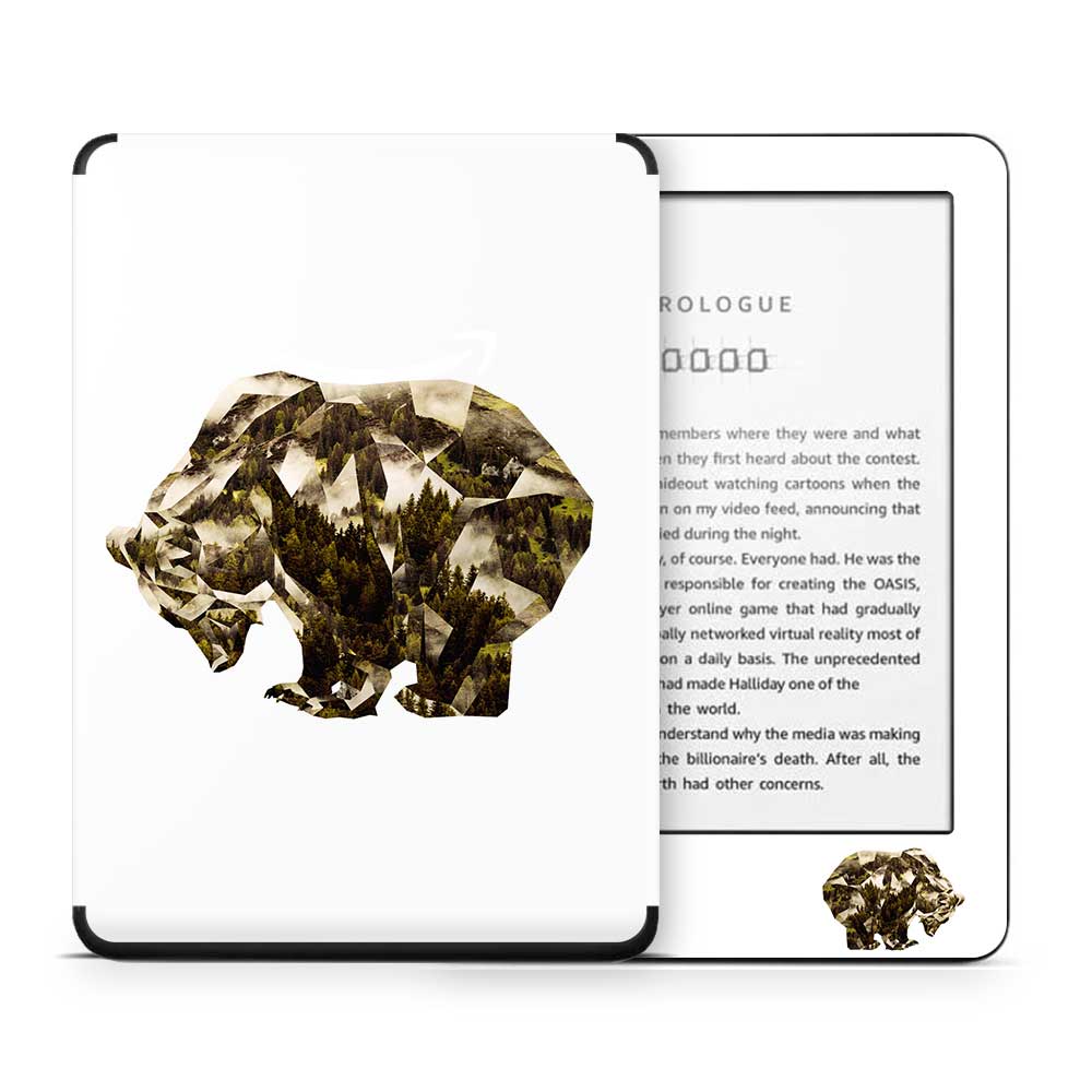 Forest Bear Kindle 10th Gen Skin