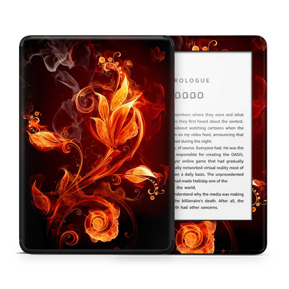 Fire Flower Kindle 10th Gen Skin
