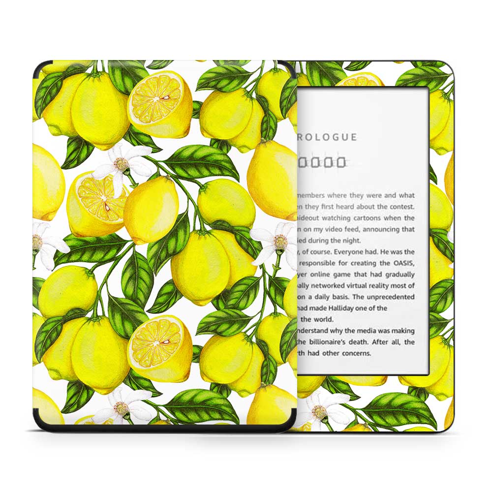 Lemon Cluster Kindle 10th Gen Skin