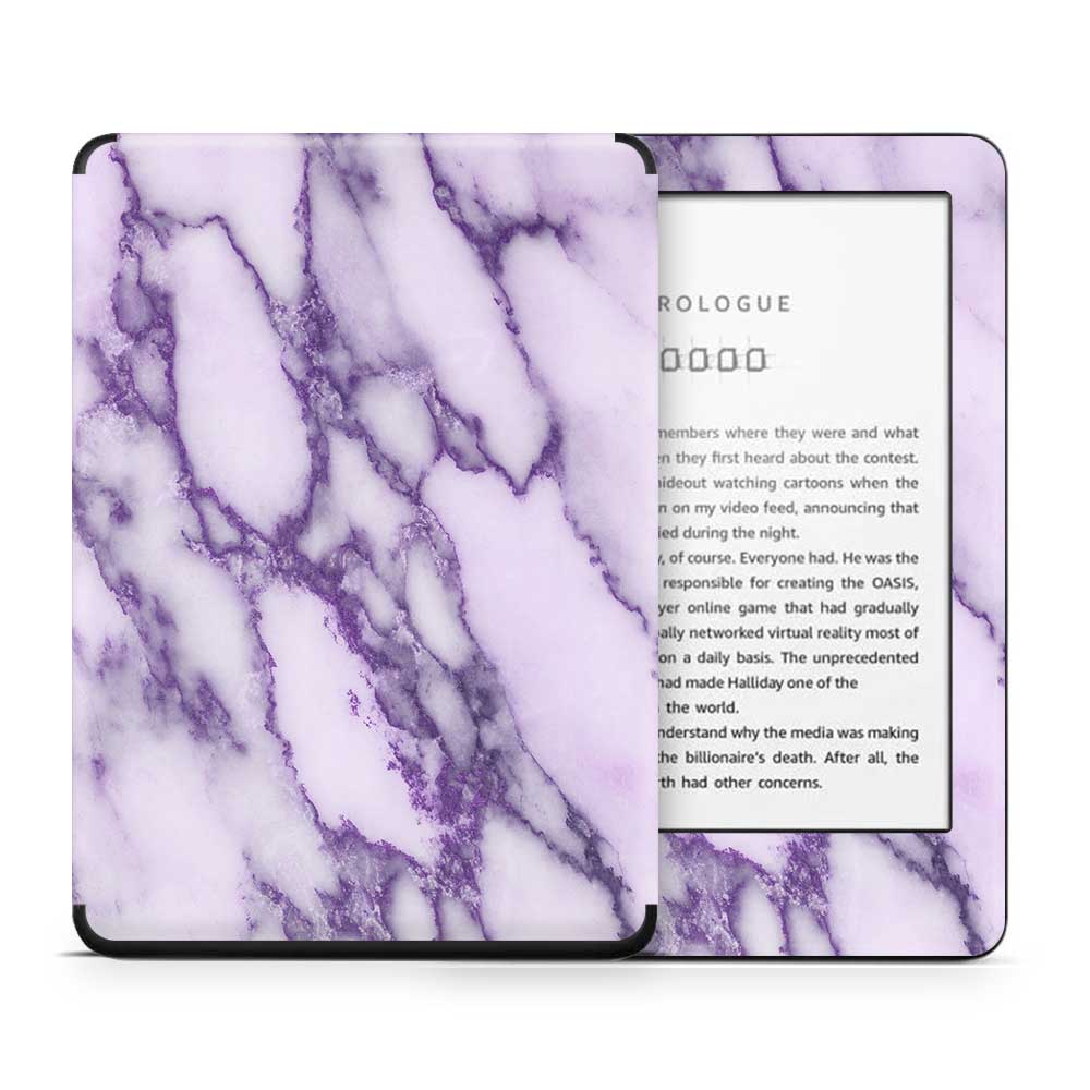 Purple Marble II Kindle 10th Gen Skin