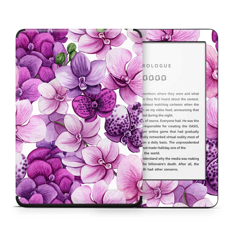 Orchid & Lily Surprise Kindle 10th Gen Skin