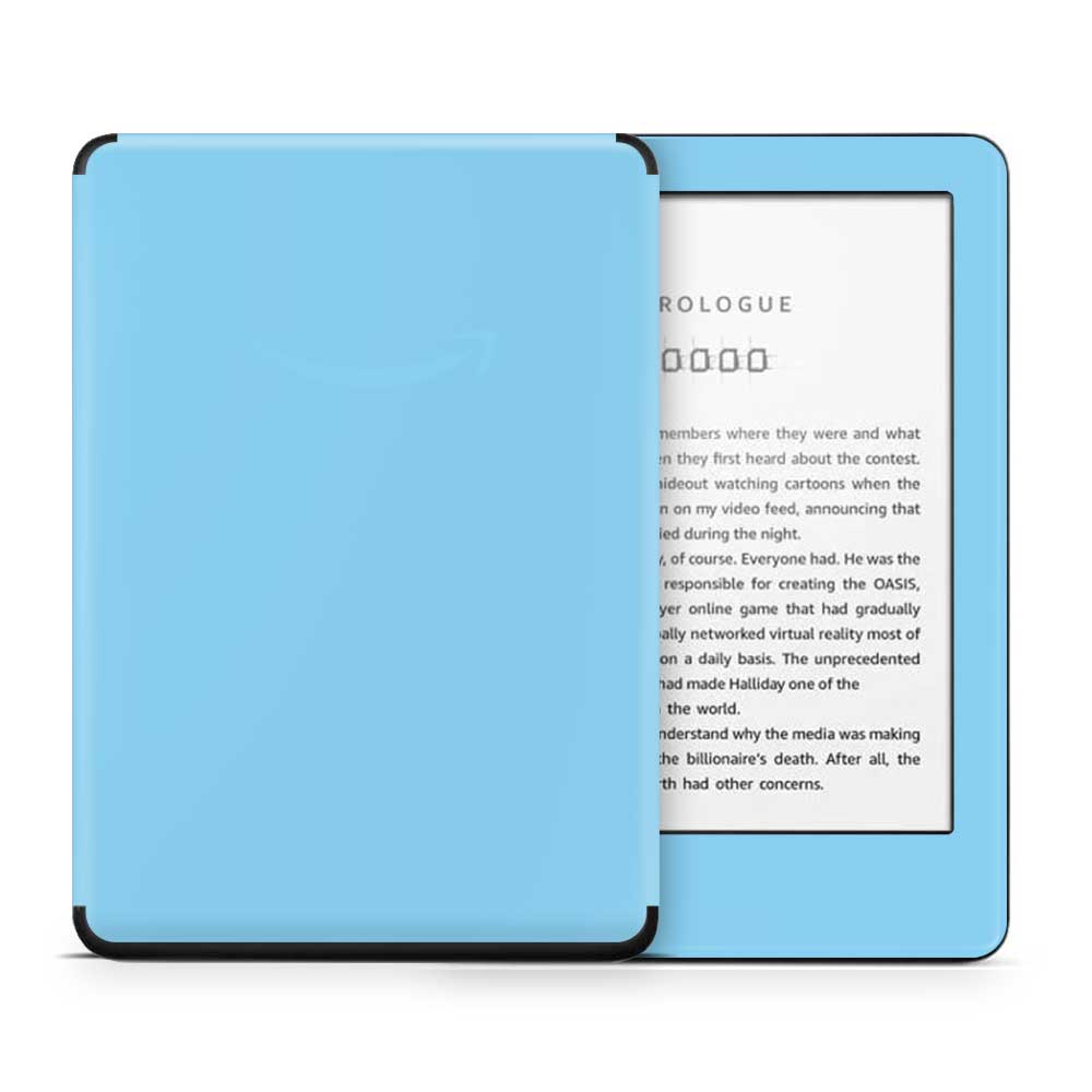 Baby Blue Kindle 10th Gen Skin