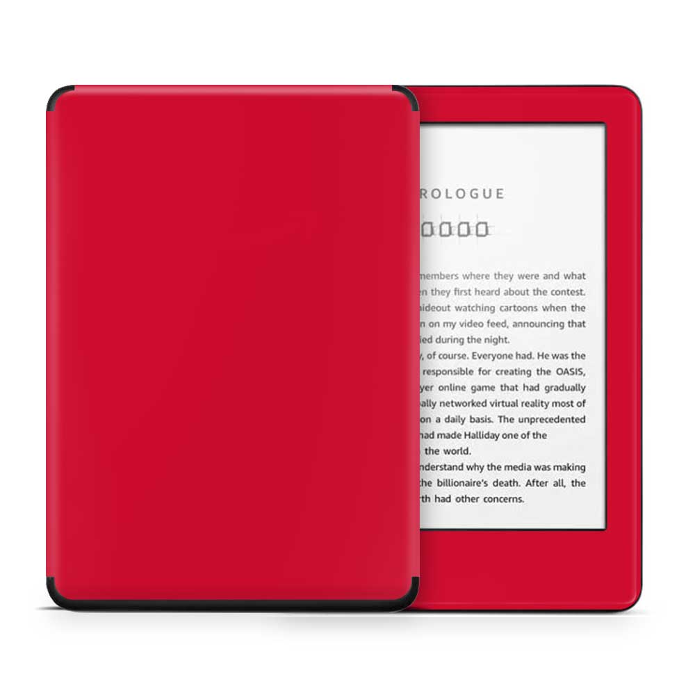 Red Kindle 10th Gen Skin