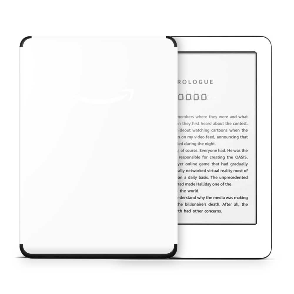 White Kindle 10th Gen Skin