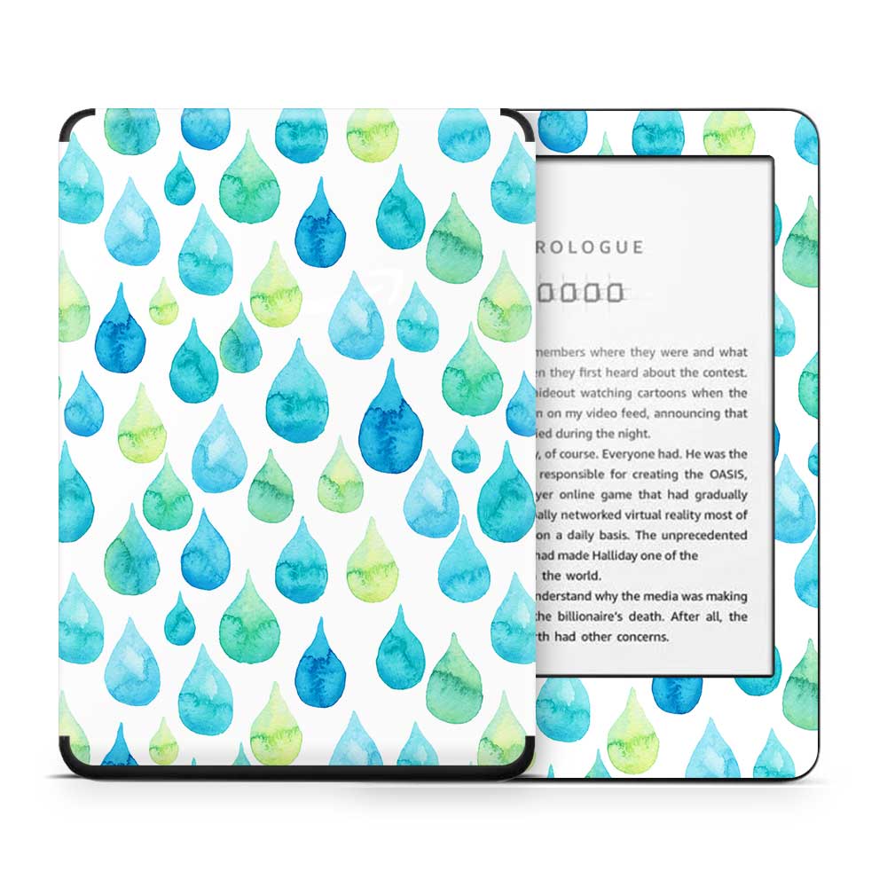 Raindrops Kindle 10th Gen Skin