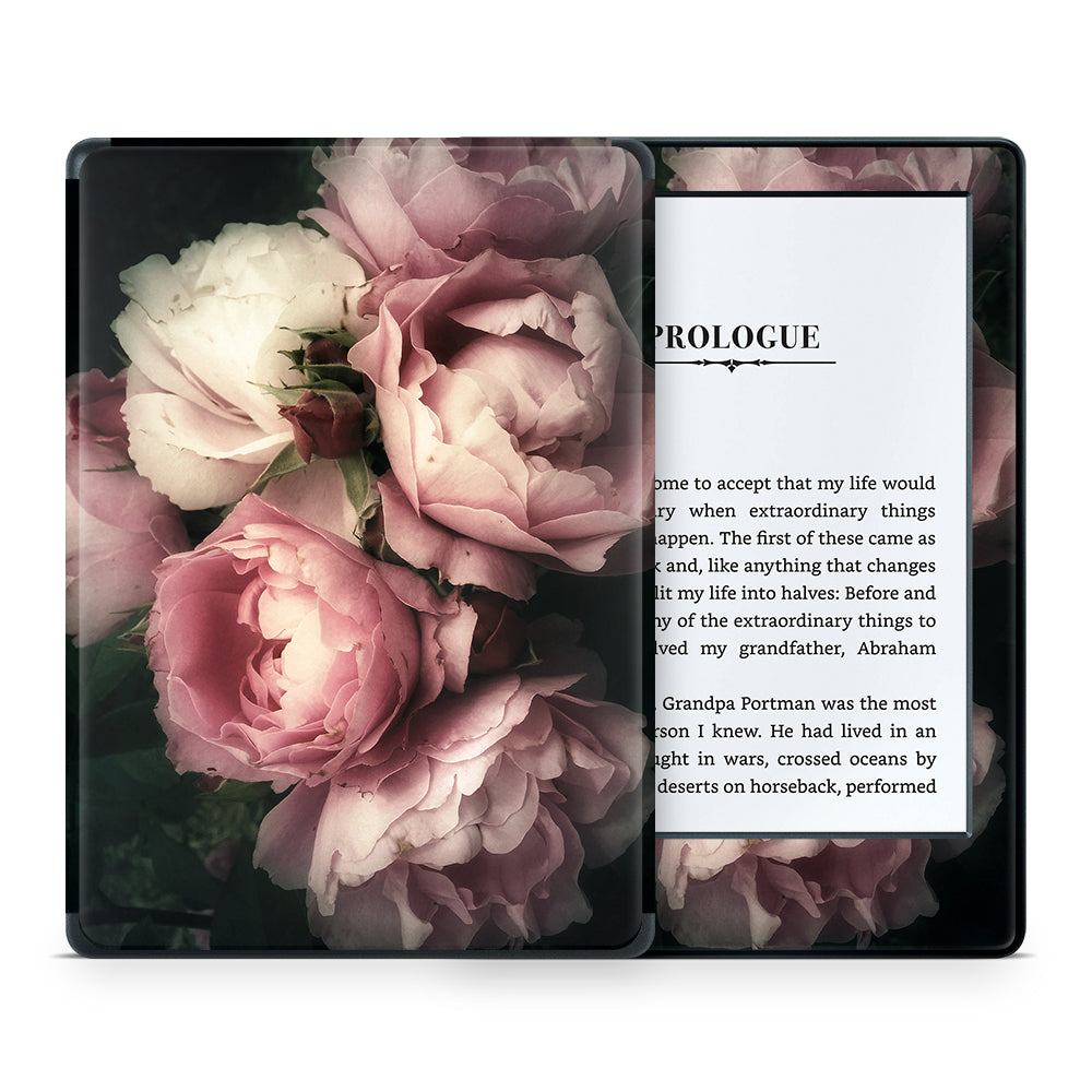Blush Pink Roses Kindle 8th Gen Skin