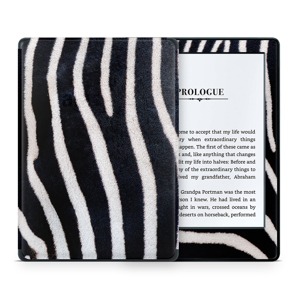 Zebra Print Kindle 8th Gen Skin