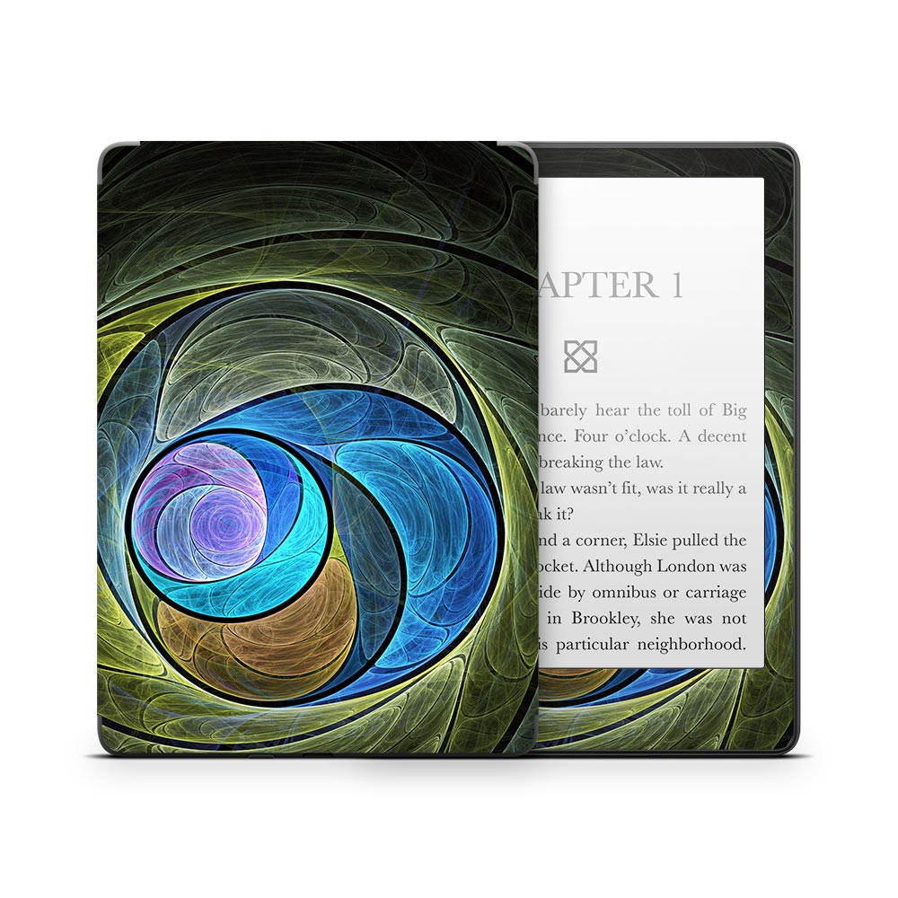 Spring Fractal Kindle Paperwhite Skin